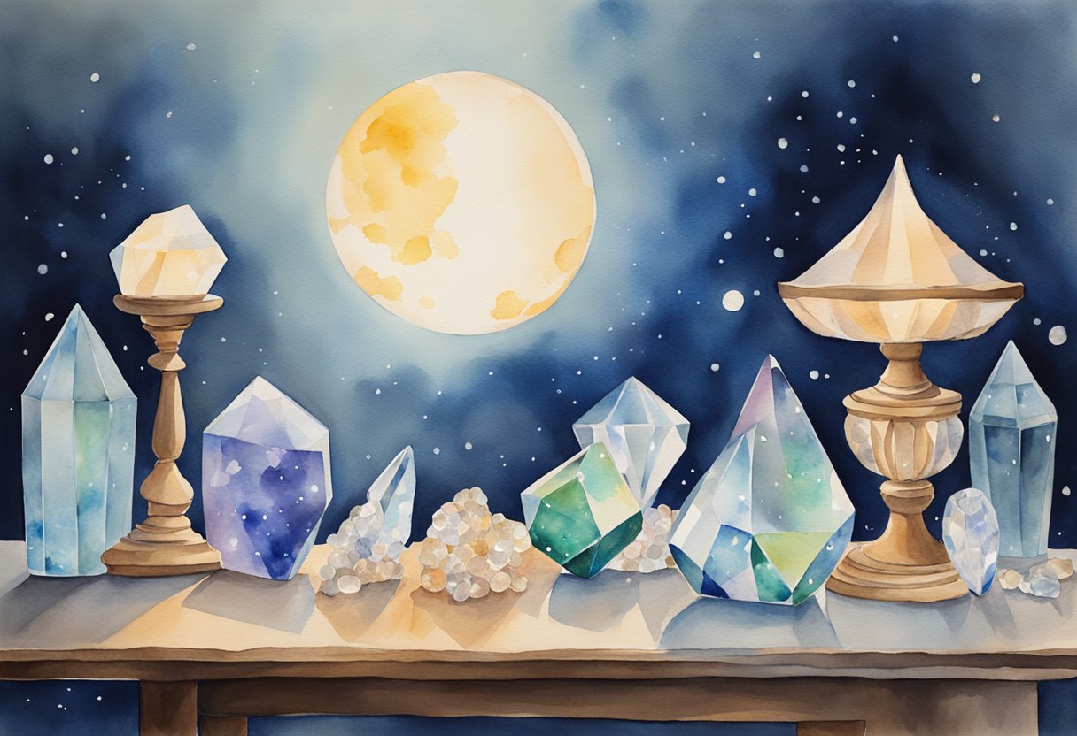 July Full Moon Crystals