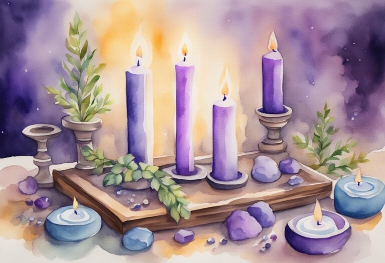 Purple Ritual Design The Color Purple in Witchcraft (Ways to Harness) - witchymagicks.com