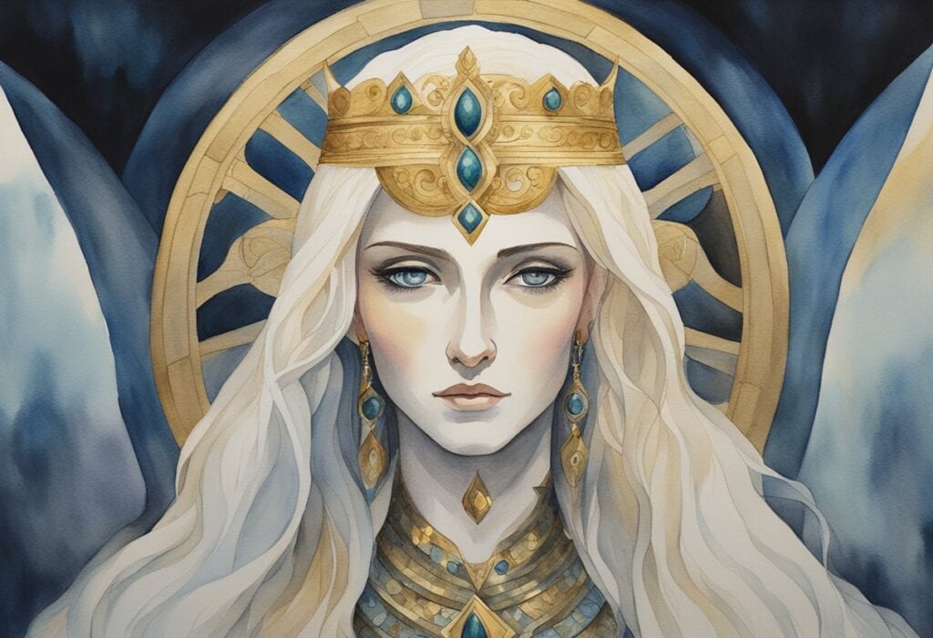Goddess Ereshkigal (Queen of the Underworld) - witchymagicks.com